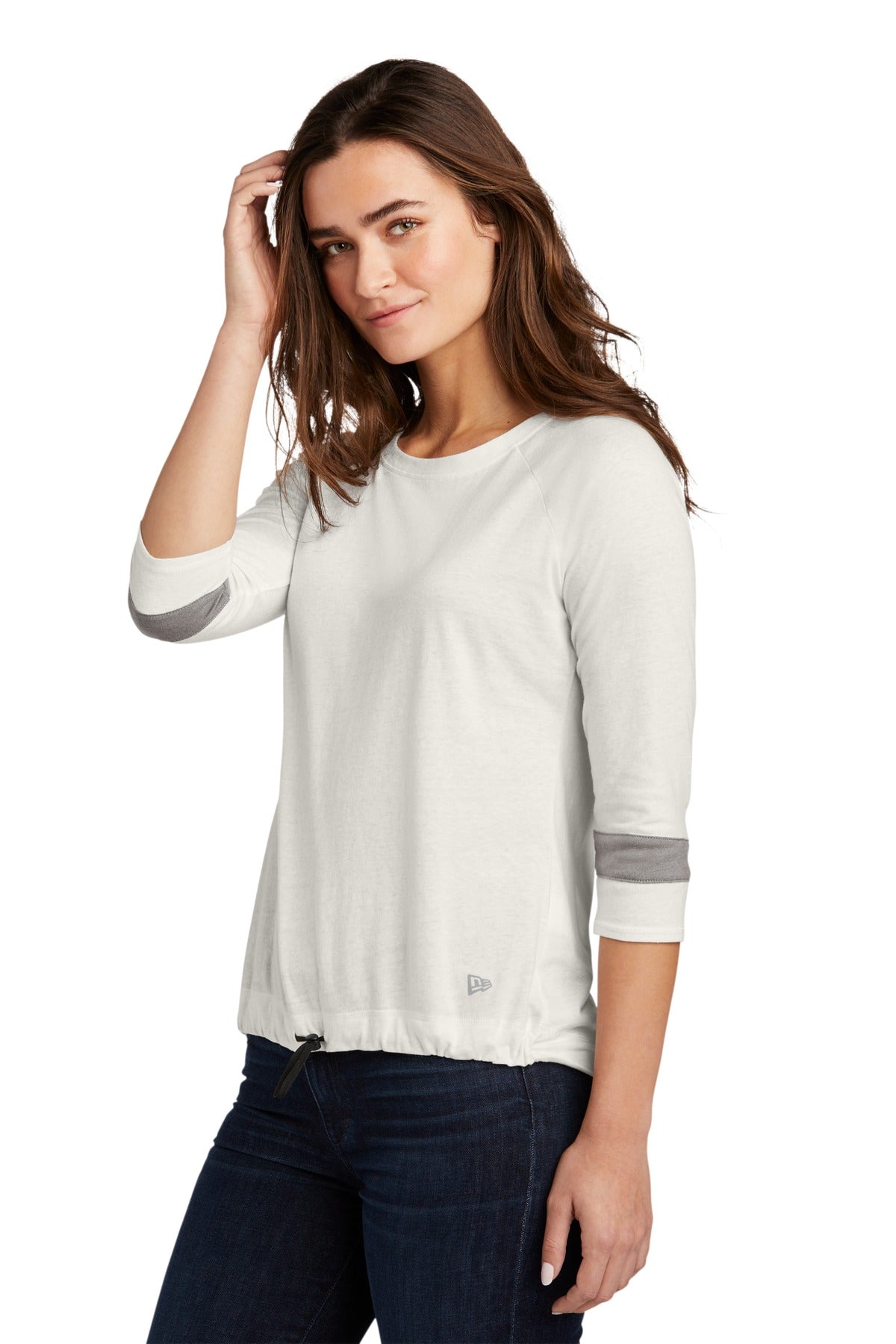 FanWSd/ShG New Era Women's Tri-Blend 3/4-Sleeve Tee LNEA136