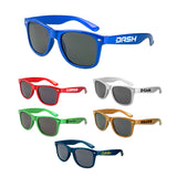 Blue Iconic Metallic Colored Sunglasses