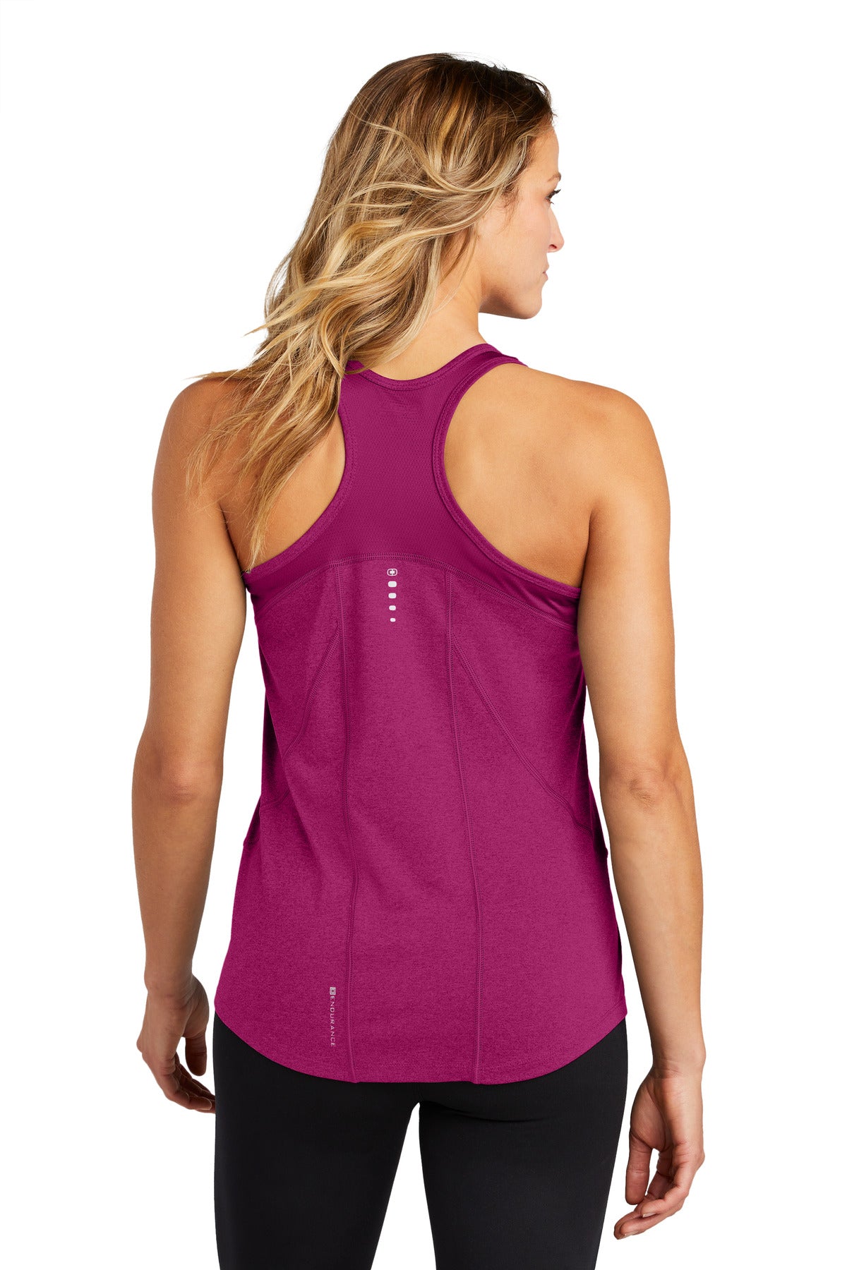 Flush Pink OGIO Women's Racerback Pulse Tank. LOE322