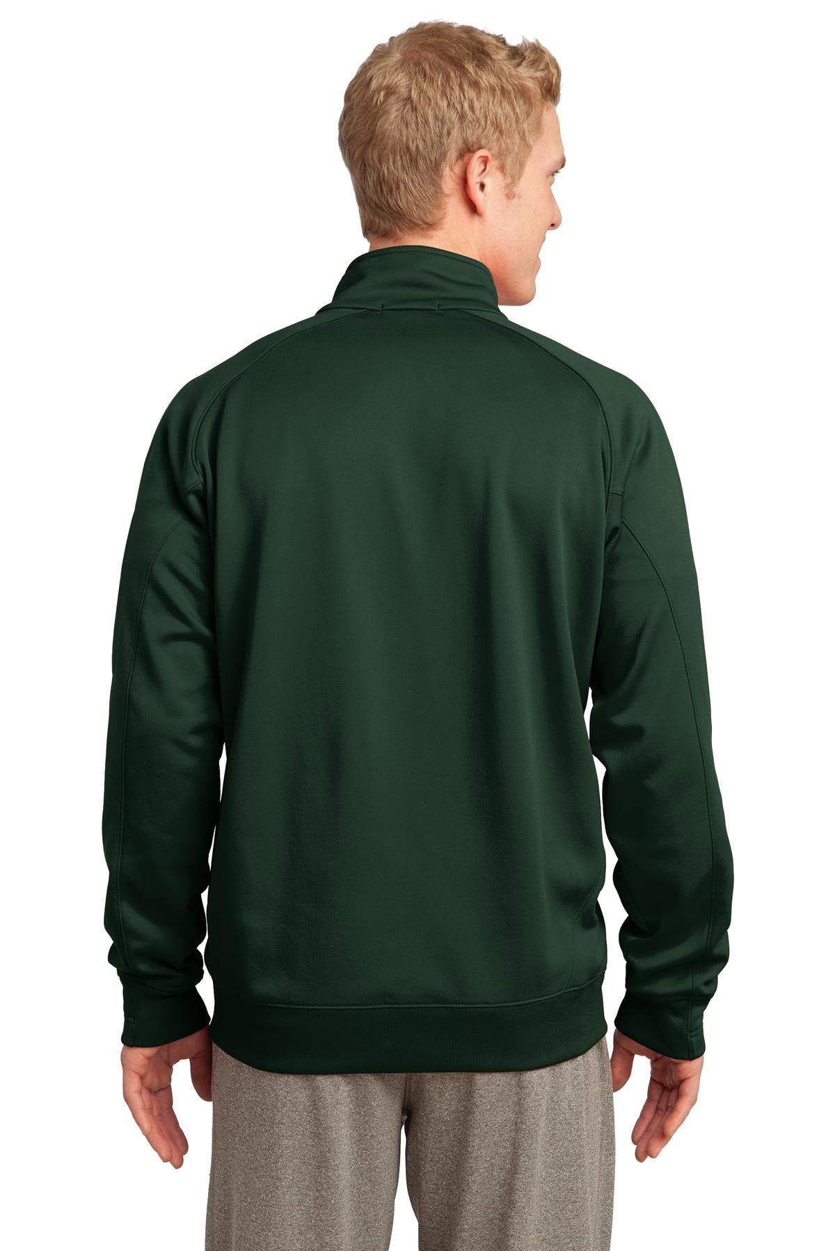 Forest Green Sport-Tek Tech Fleece 1/4-Zip Pullover. F247