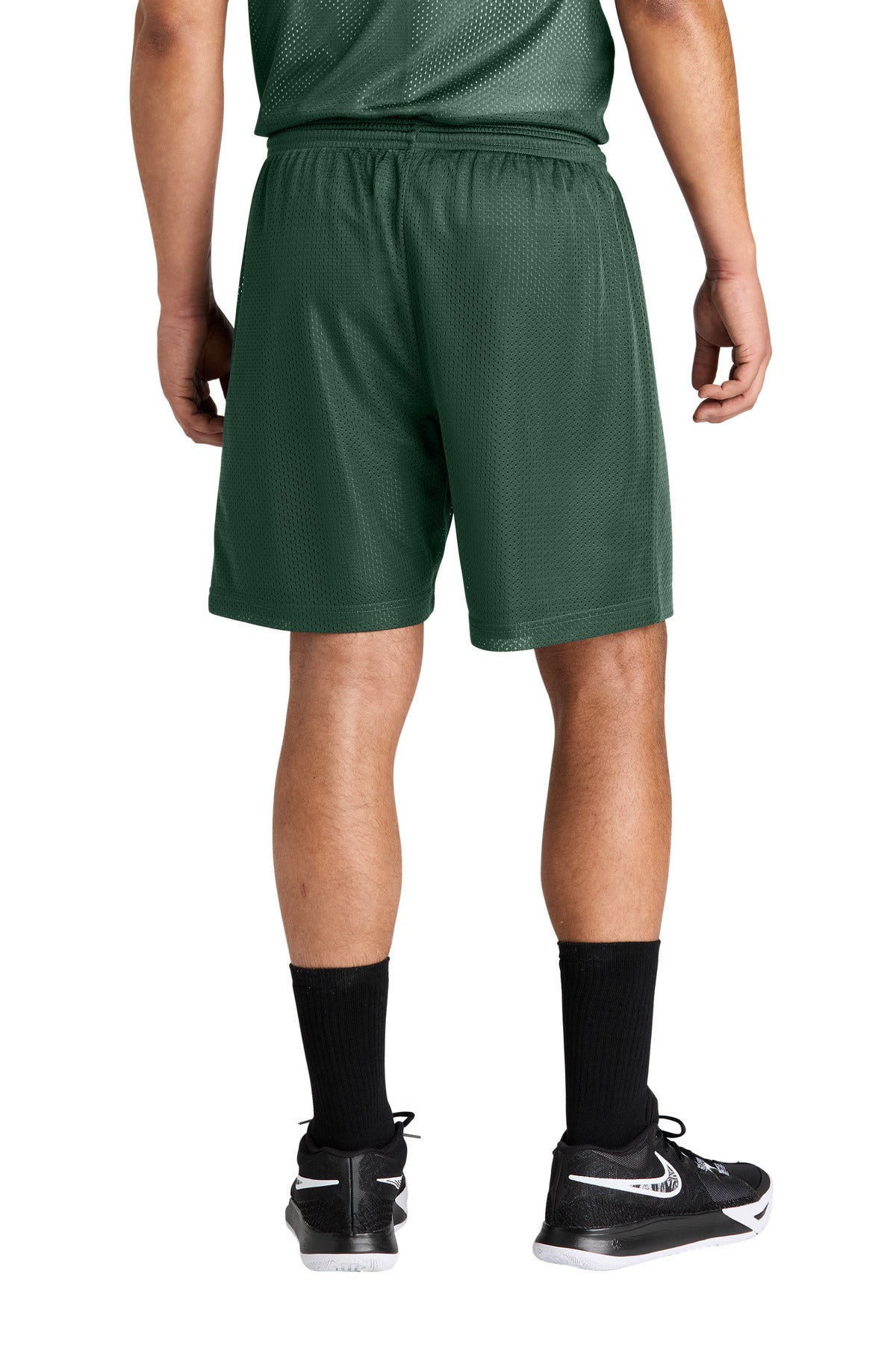 ForestGrn Sport-Tek PosiCharge Mesh 7" Short ST5100