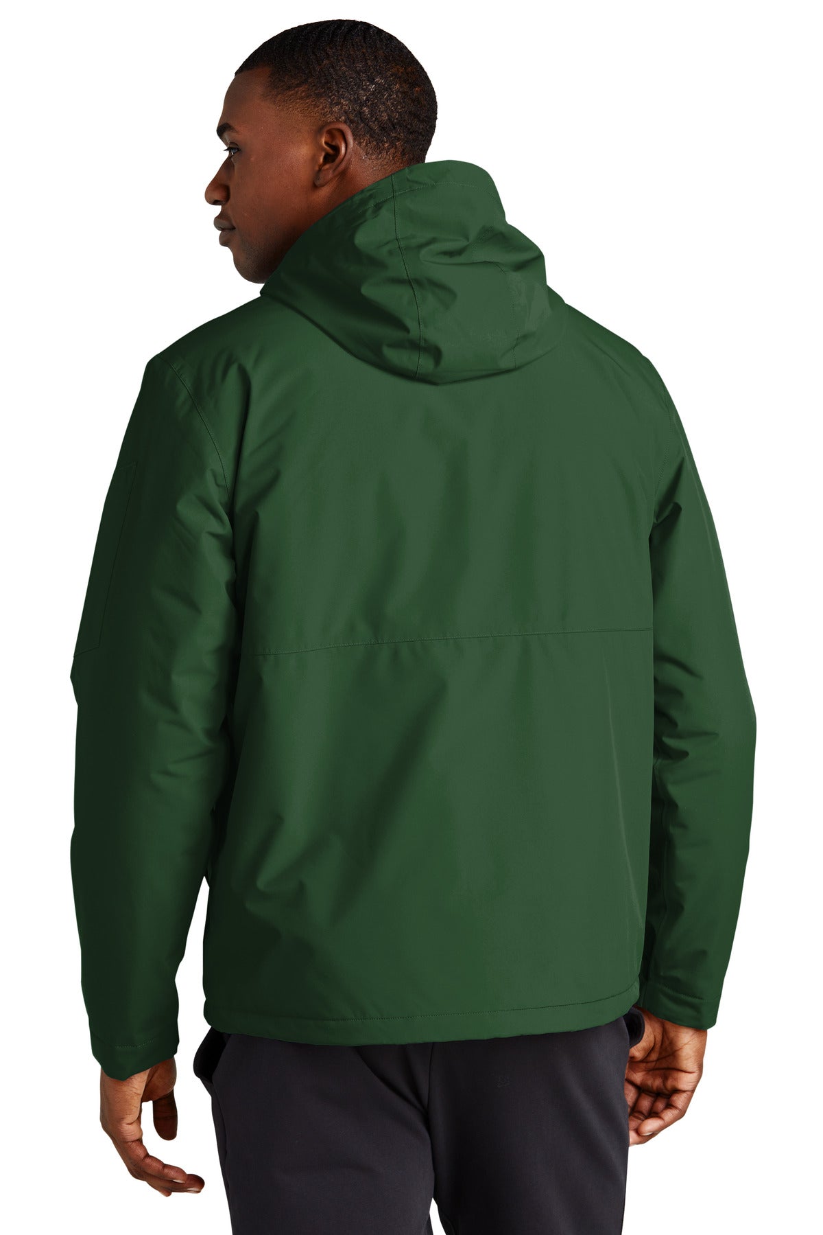 ForestGrn Sport-Tek Waterproof Insulated Jacket JST56