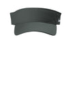 Front View of Anthracite Nike Dri-FIT Team Performance Visor NKFB5675