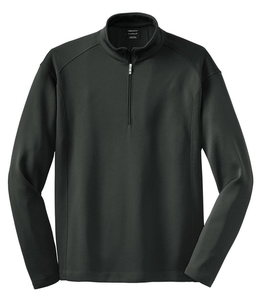 Front View of Anthracite Nike Sport Cover-Up. 400099