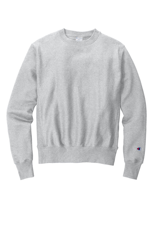 Front View of Ash Champion Reverse Weave Crewneck Sweatshirt S149