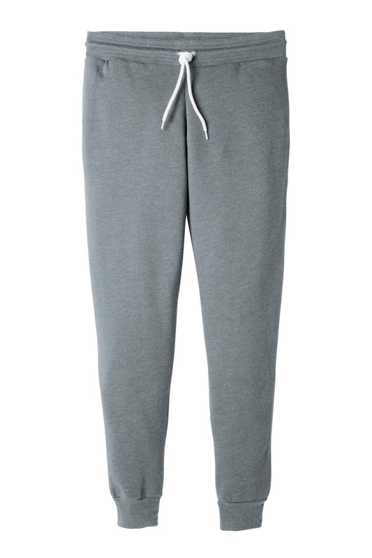 Front View of Athletic Ht BELLA+CANVAS Unisex Jogger Sweatpants. BC3727