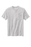 Front View of AthlHthr Volunteer Knitwear All-American Pocket Tee VL100P