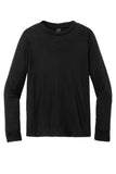 Front View of Black District Youth Perfect Tri Long Sleeve Tee DT132Y