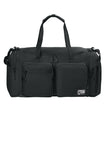 Front View of Black Nike Utility Duffel 2.0 NKFN4208
