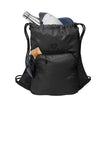 Front View of Black OGIO Boundary Cinch Pack. 92000