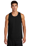 Front View of Black Sport-Tek PosiCharge Competitor Tank. ST356