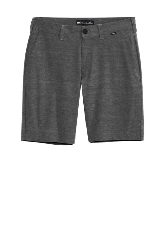 Front View of Black TravisMathew El Dorado Short TM1MW454