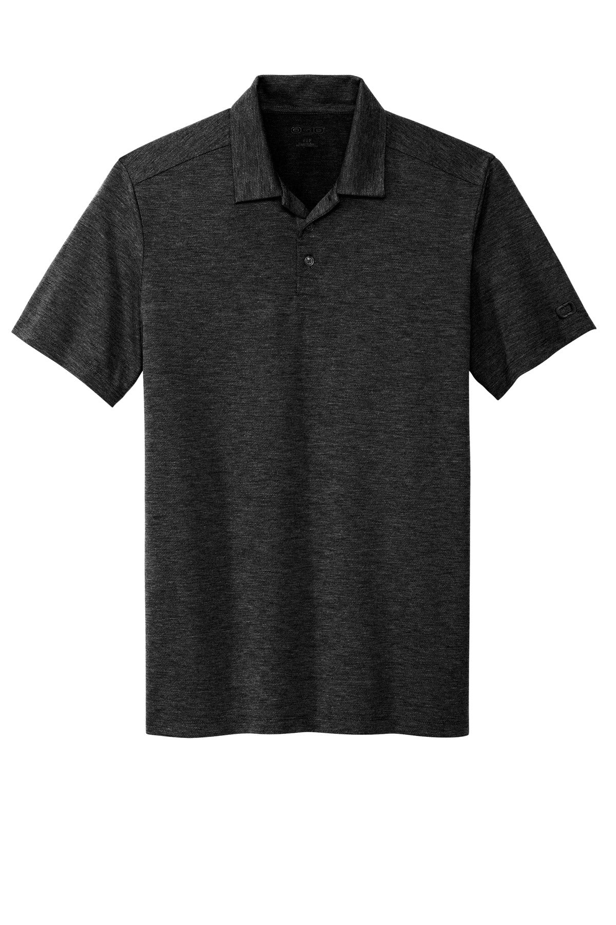 Front View of Blacktop OGIO Evolution Polo OG147