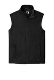 Front View of Blacktop OGIO Grit Fleece Vest OG730