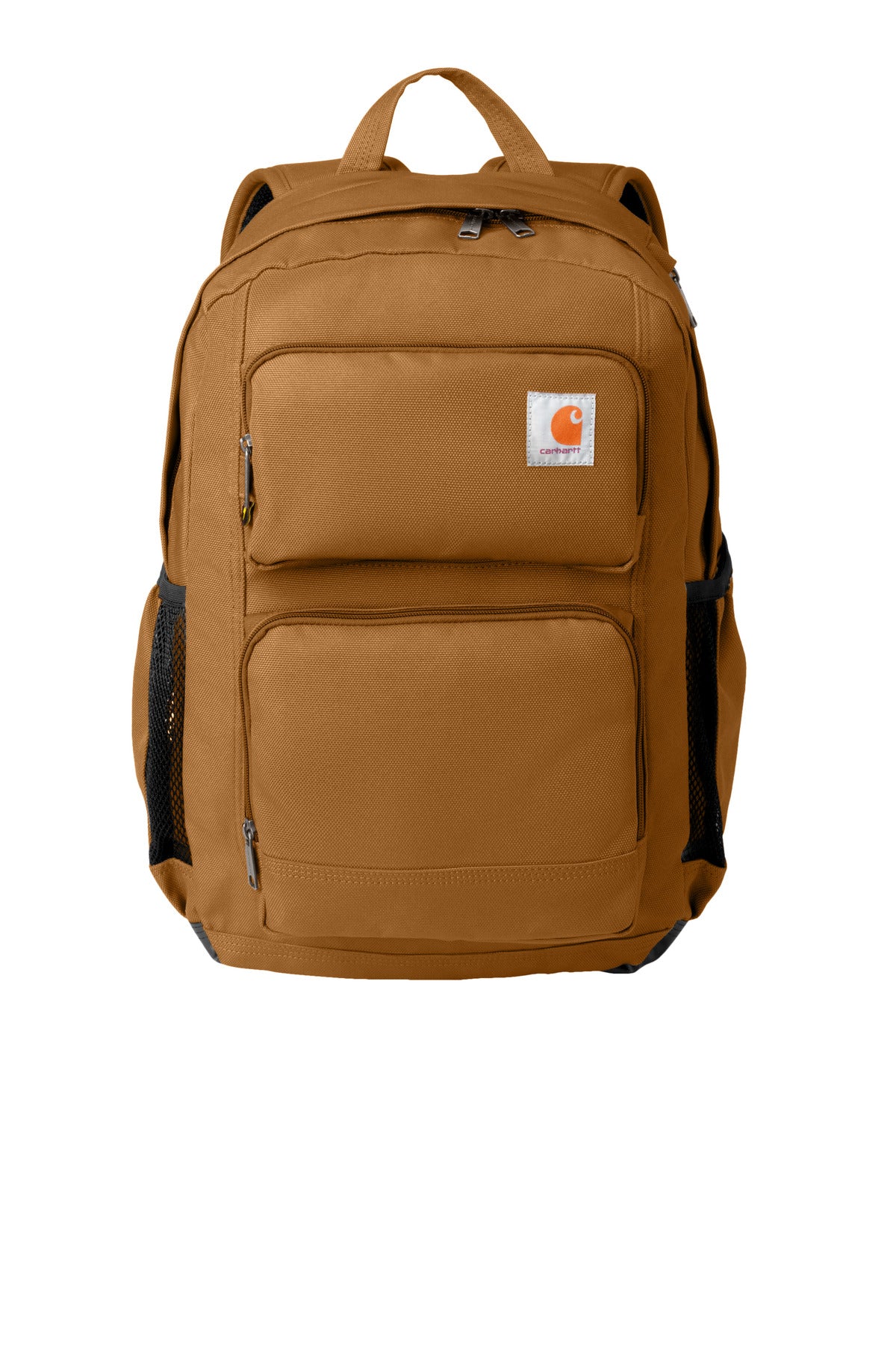 Front View of CarharttBr Carhartt 28L Foundry Series Dual-Compartment Backpack CTB0000486