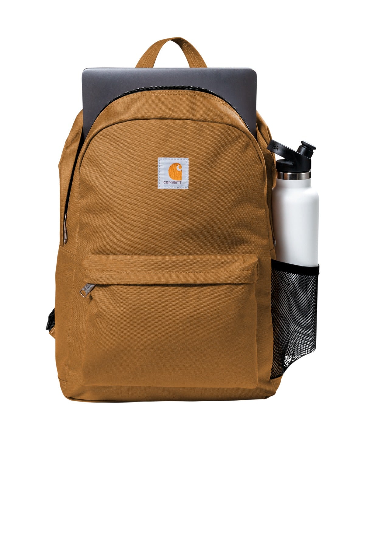 Front View of CarharttBr Carhartt Canvas Backpack. CT89241804