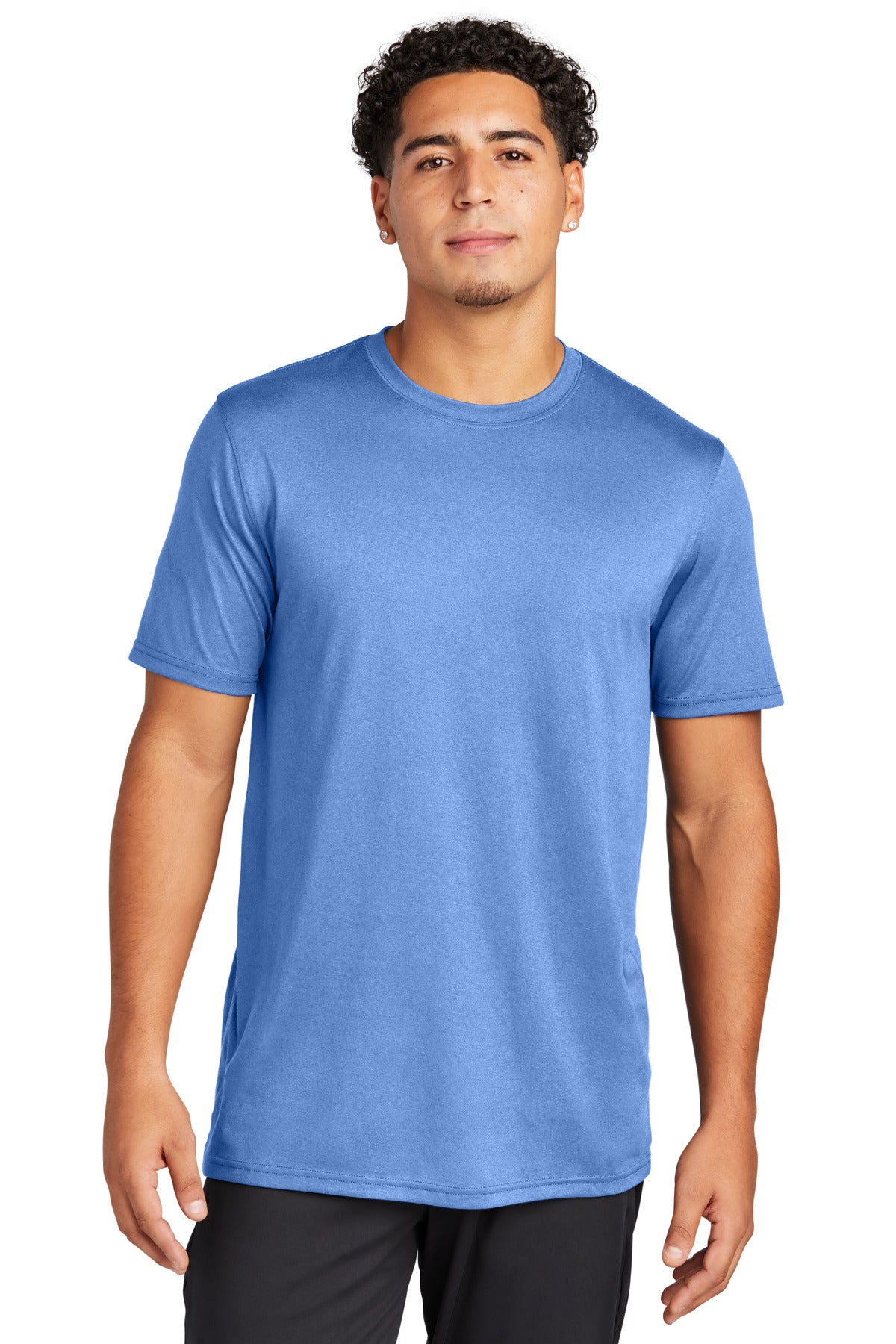 Front View of CarolinaBl Sport-Tek Echo Tee ST760