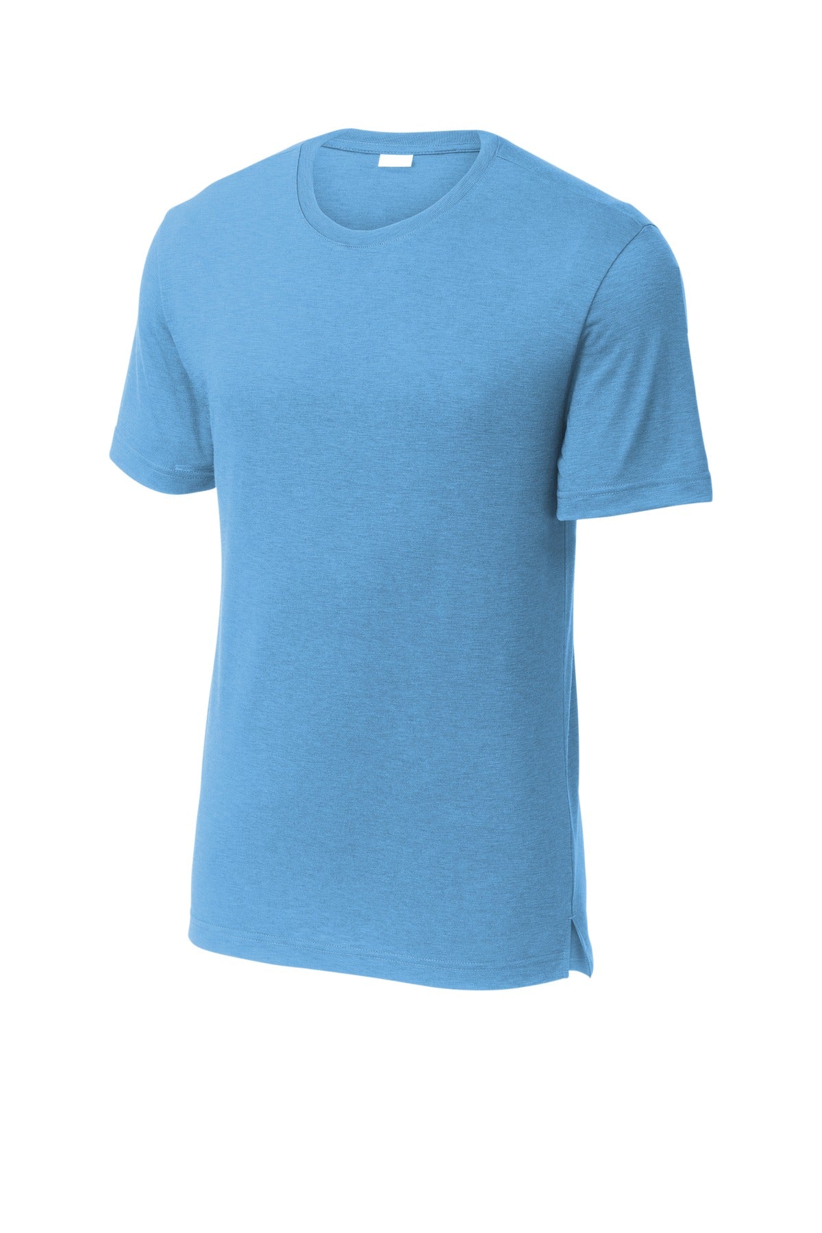 Front View of CarolinaBl Sport-Tek PosiCharge Strive Tee. ST430