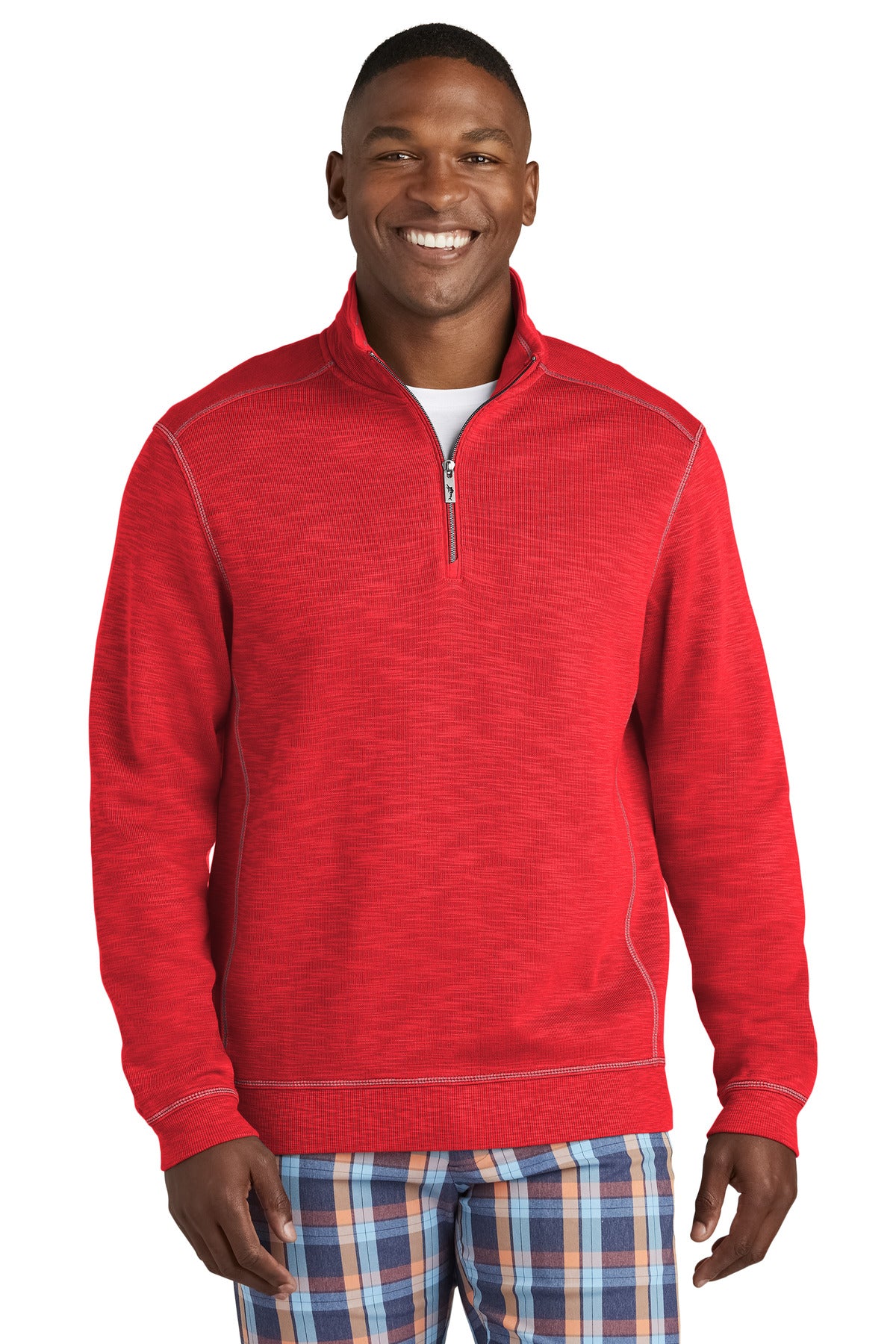 Front View of ChiliPeppr Tommy Bahama Tobago Bay 1/2-Zip ST226342TB