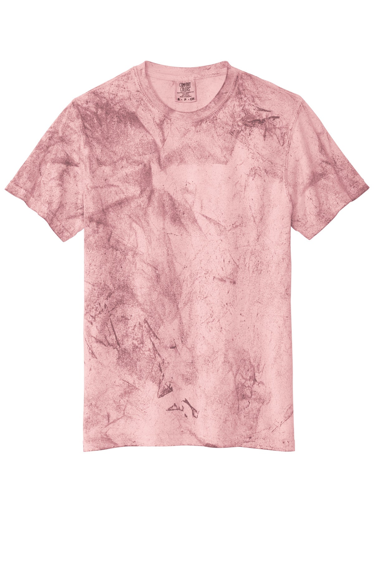Front View of Clay Comfort Colors Heavyweight Color Blast Tee 1745