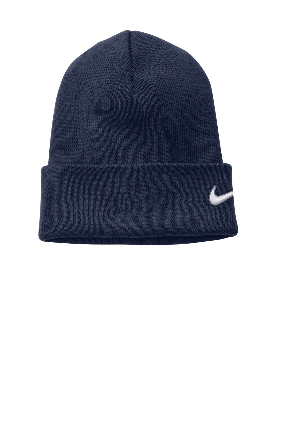 Front View of ColNavy Nike Team Cuffed Beanie NKFB6539