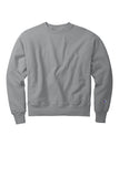 Front View of Concrete Champion Reverse Weave Garment-Dyed Crewneck Sweatshirt. GDS149