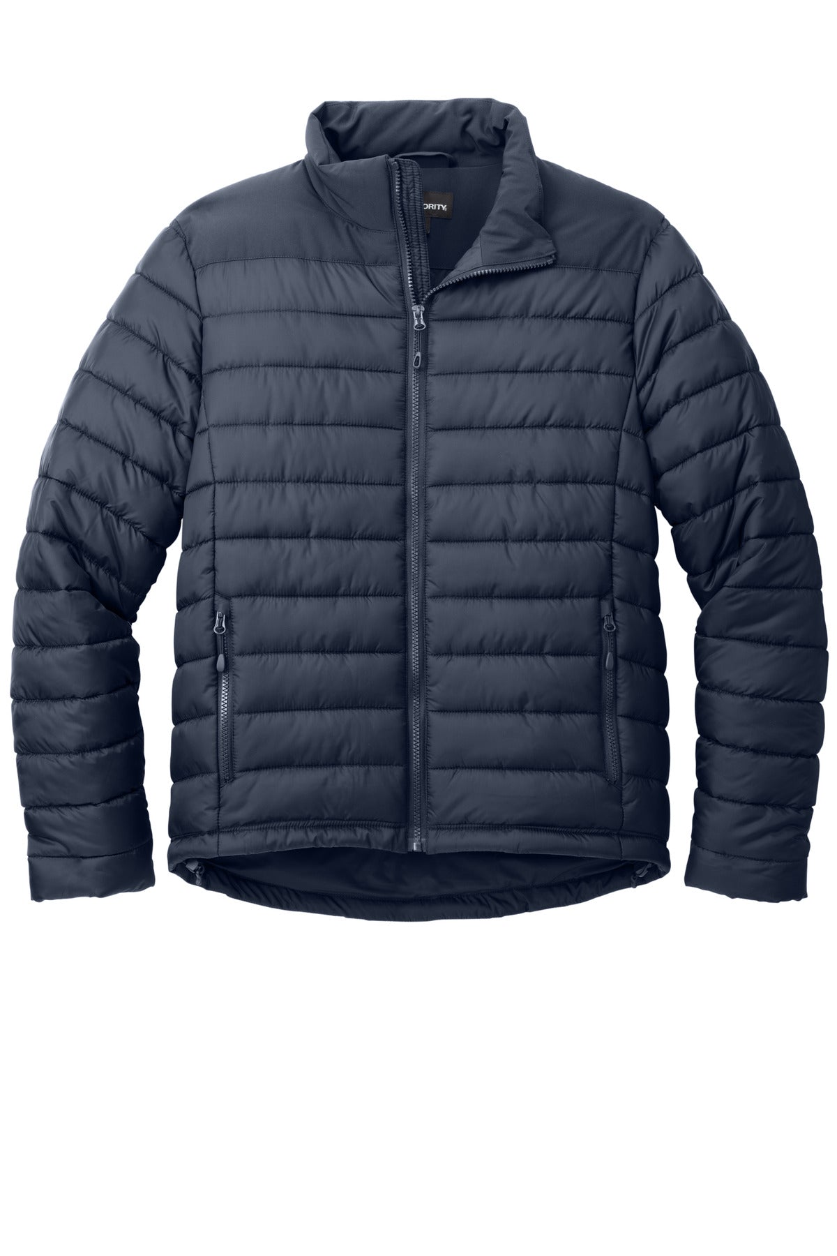 Front View of DsBlNavy Port Authority Horizon Puffy Jacket J364