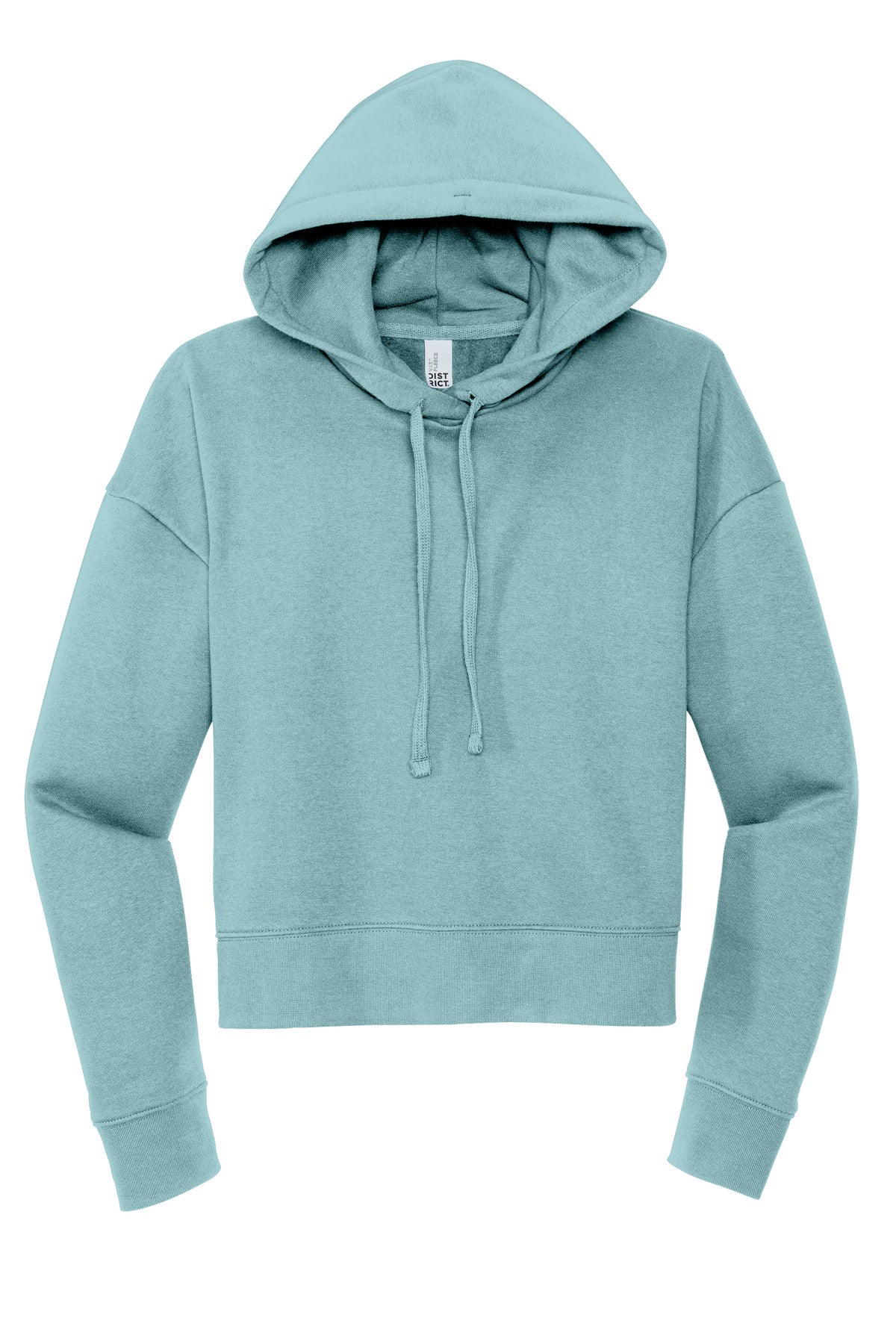 Front View of EuclptusBl District Women's V.I.T. Fleece Hoodie DT6101