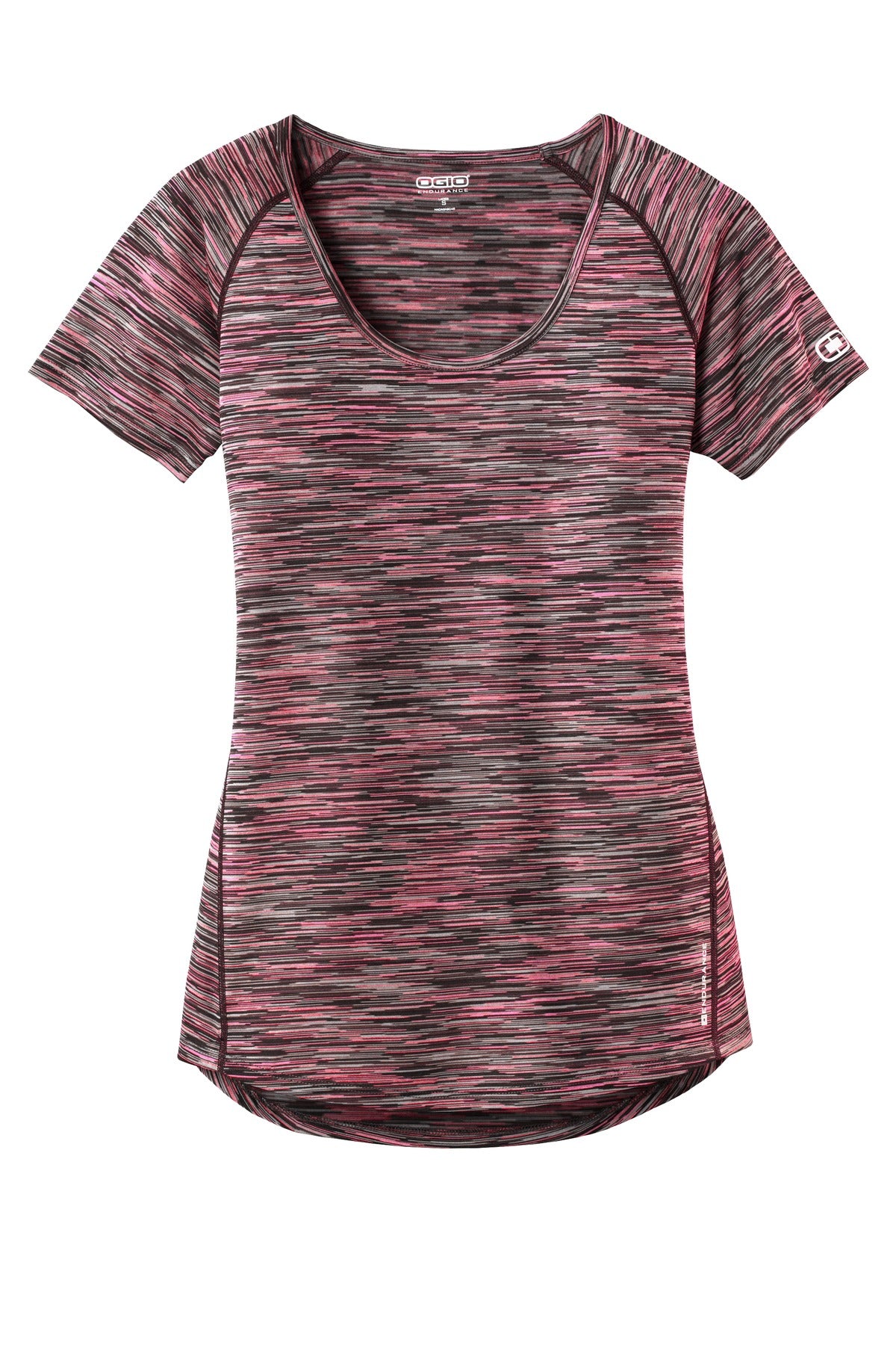 Front View of Fierce Cor SD OGIO Women's Verge Scoop Neck. LOE326