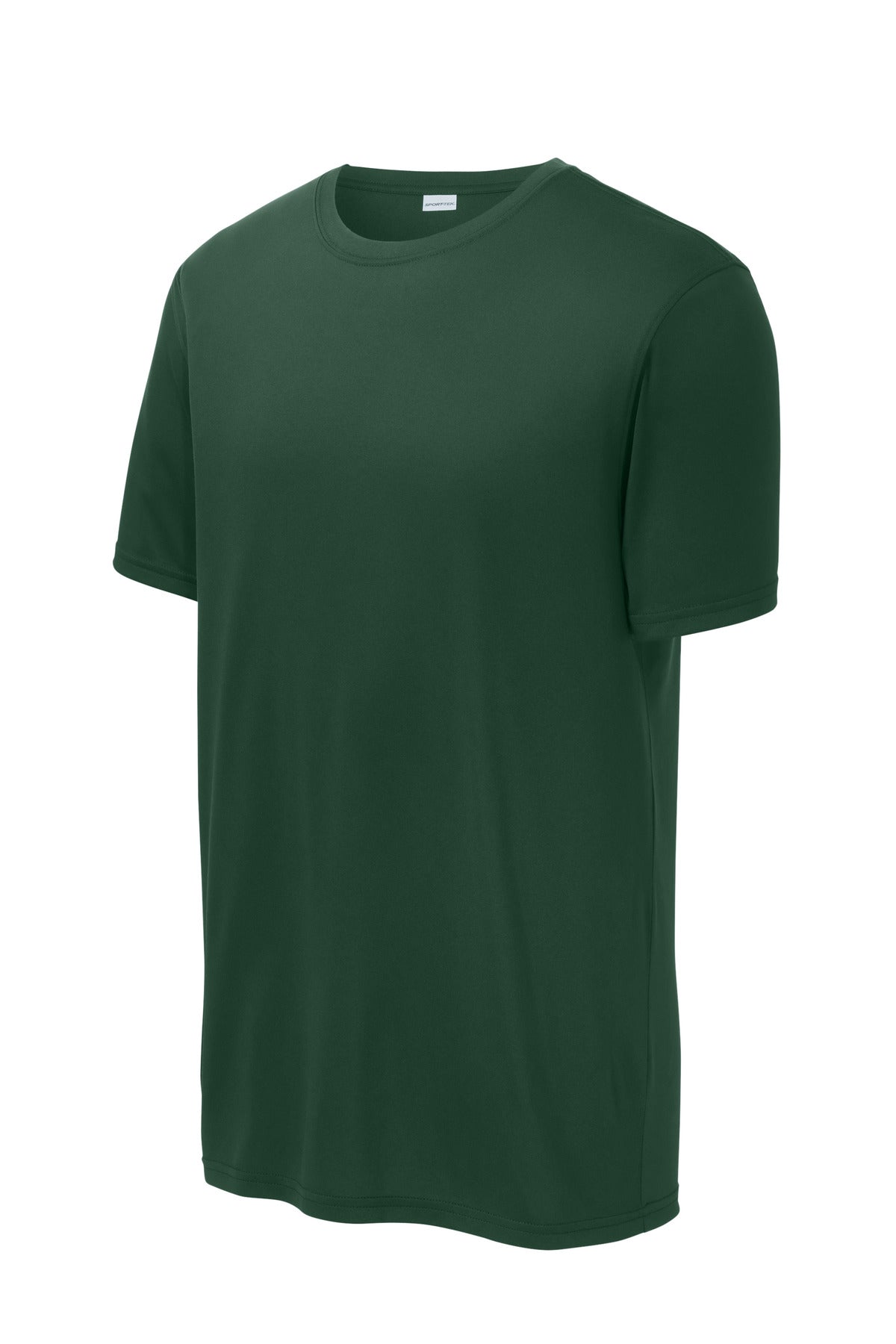 Front View of ForestGrn Sport-Tek Echo Tee ST760