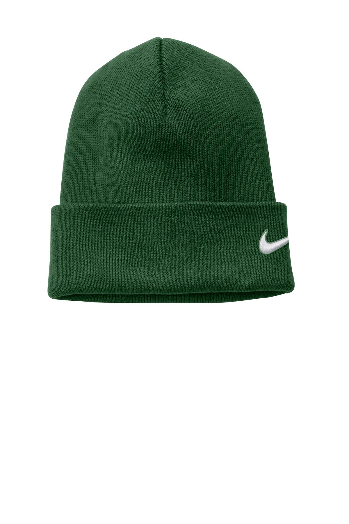 Front View of GorgeGreen Nike Team Cuffed Beanie NKFB6539