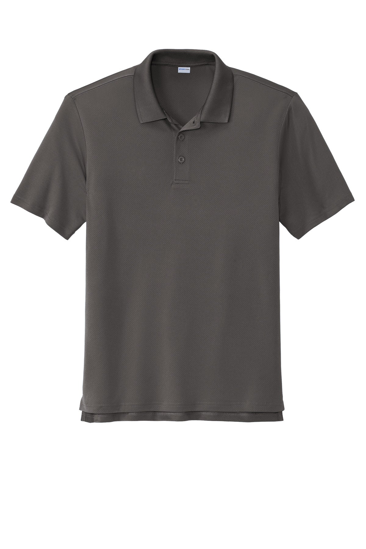 Front View of Graphite Sport-Tek Sideline Polo ST535