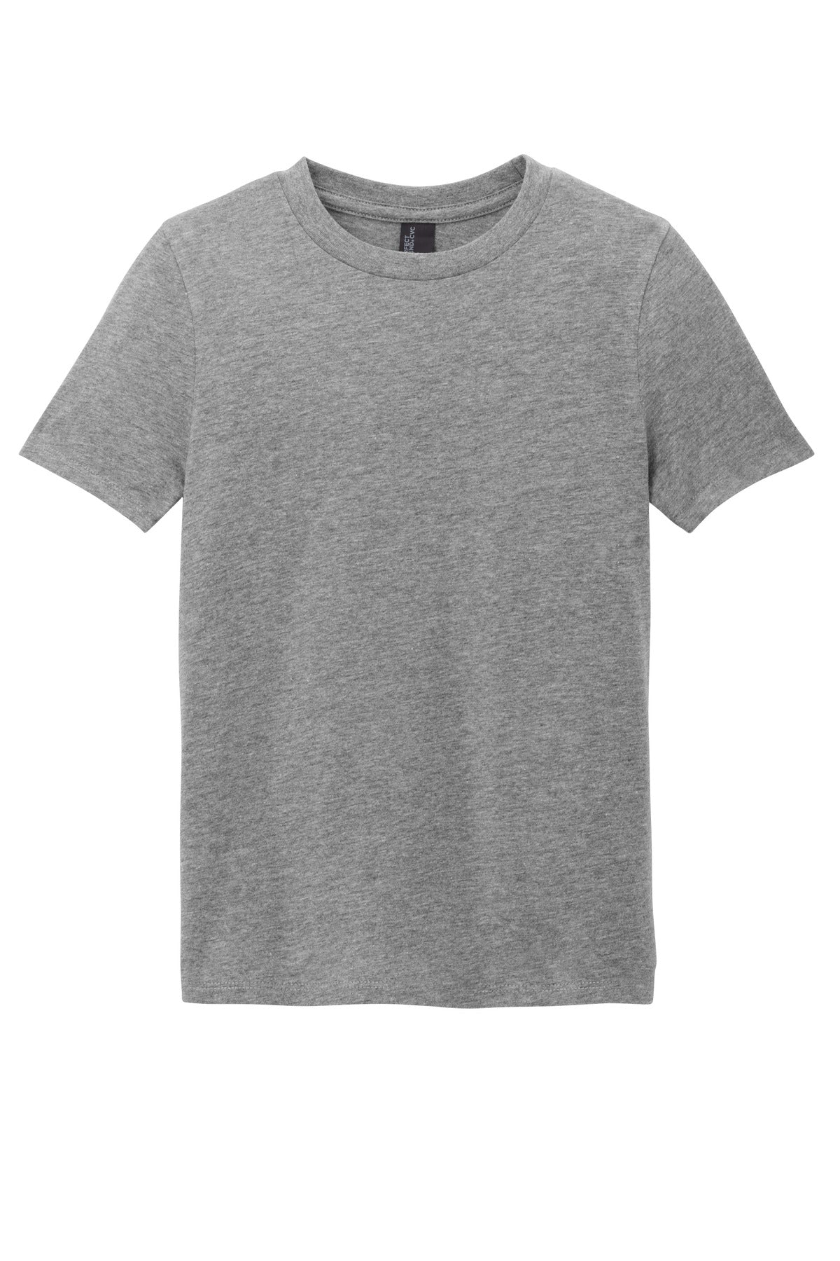 Front View of GreyFrost District Youth Perfect Blend CVC Tee DT108Y