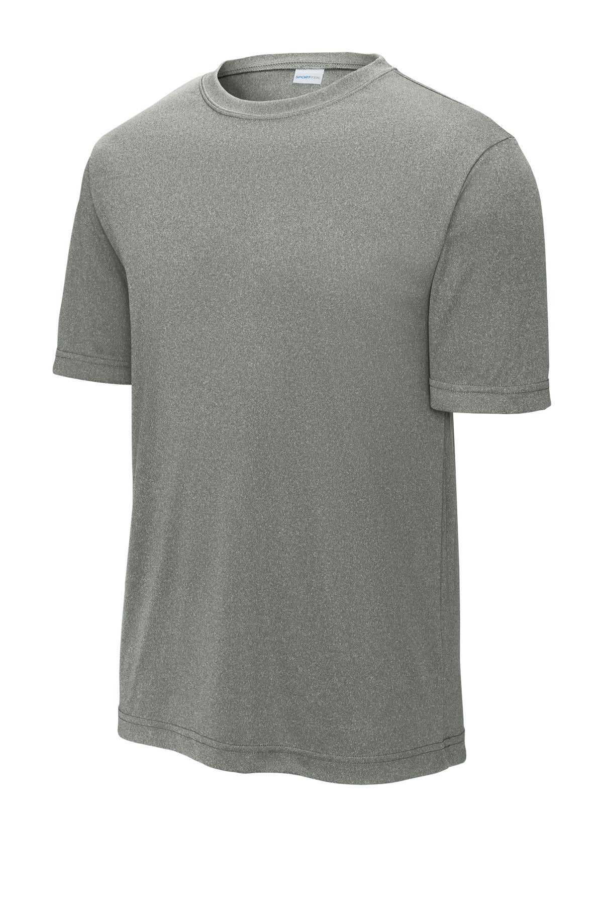 Front View of GryConHthr Sport-Tek Tall PosiCharge Competitor Tee. TST350
