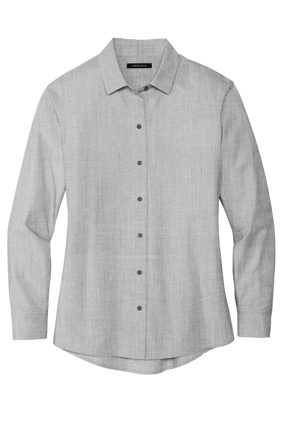 Front View of GustyGyEOE Mercer+Mettle Women's Long Sleeve Stretch Woven Shirt MM2001