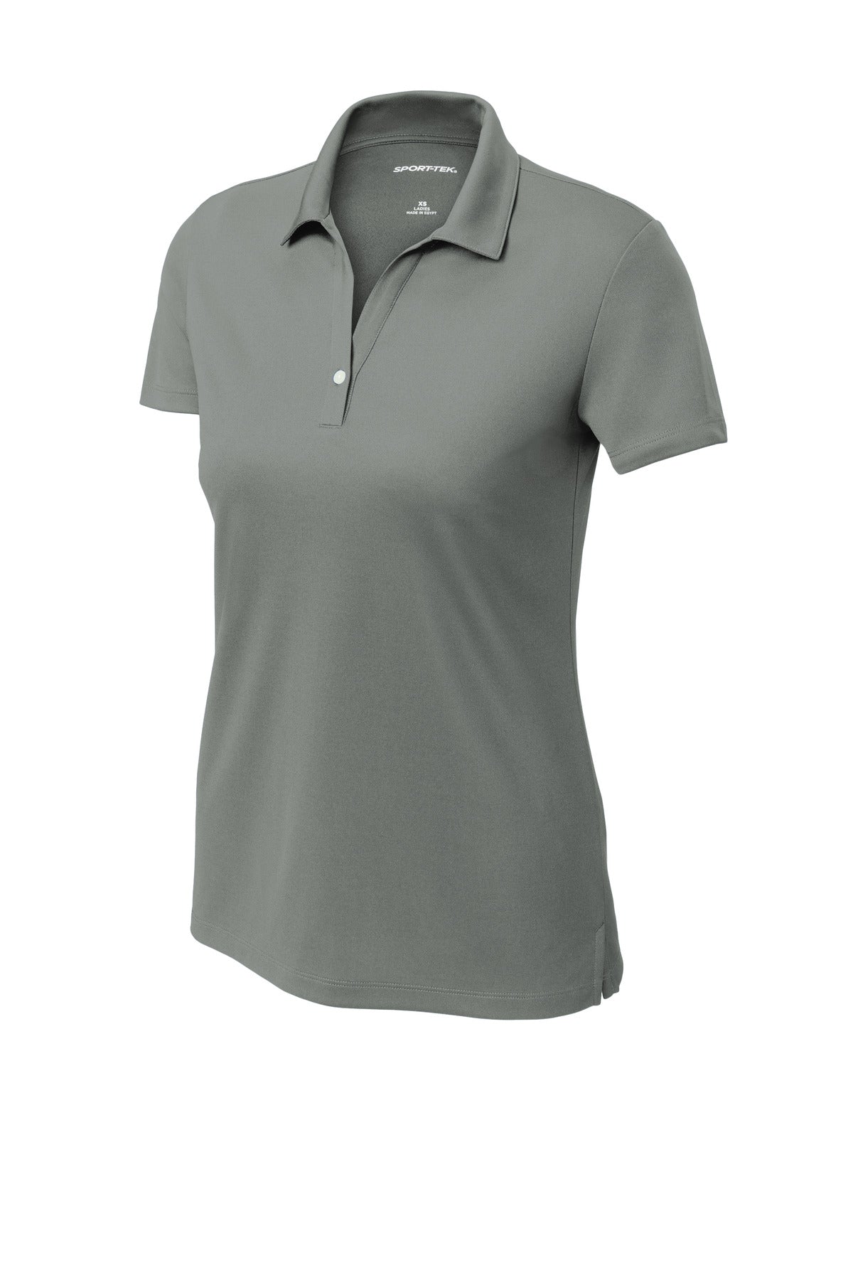 Front View of GyConcrete Sport-Tek Women's UV Micropique Polo LST740
