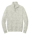 Front View of HiRsGSpcDy tentree Women's Space Dye Fleece 1/4-Zip TTCW6108