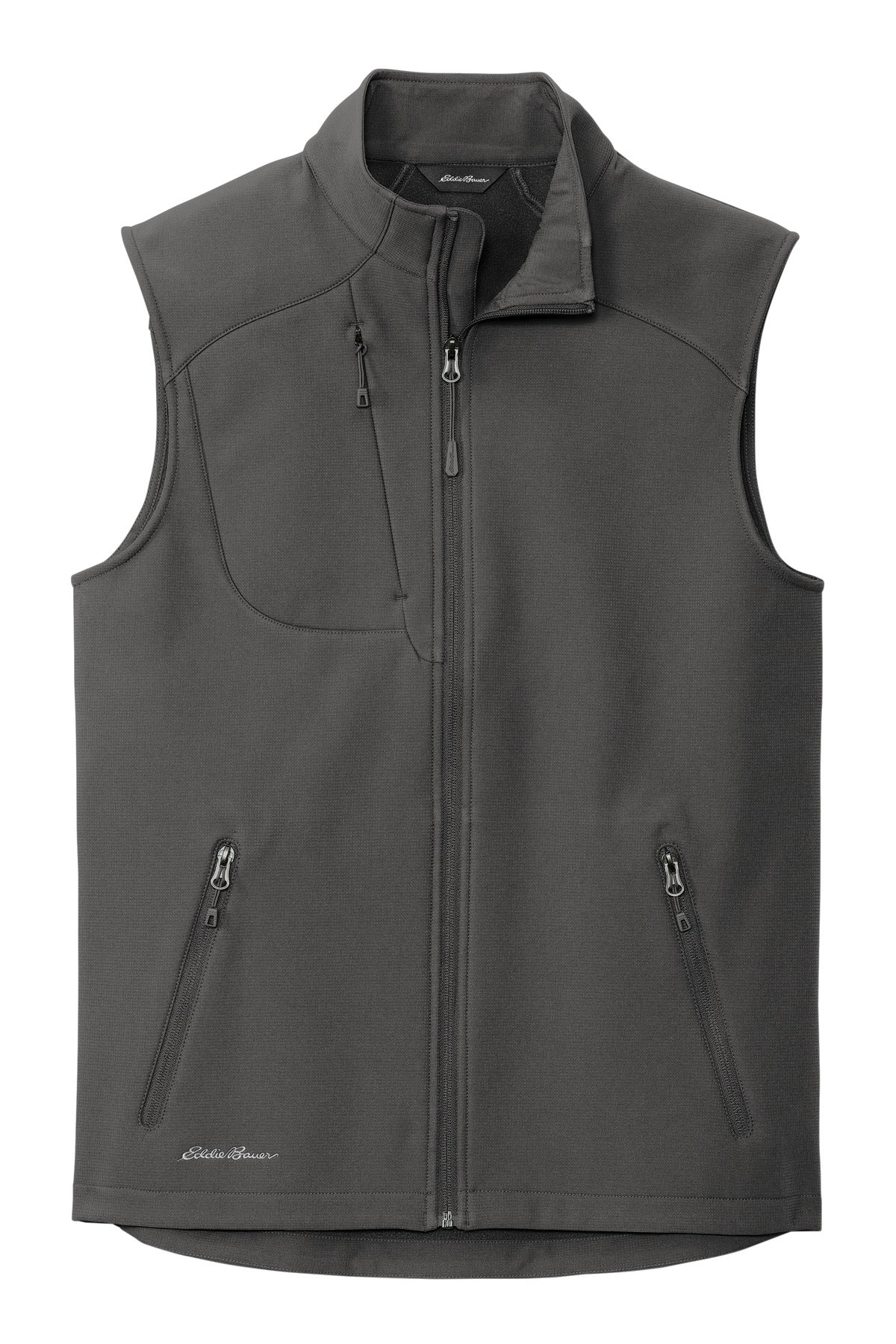 Front View of IronGate Eddie Bauer Stretch Soft Shell Vest EB546