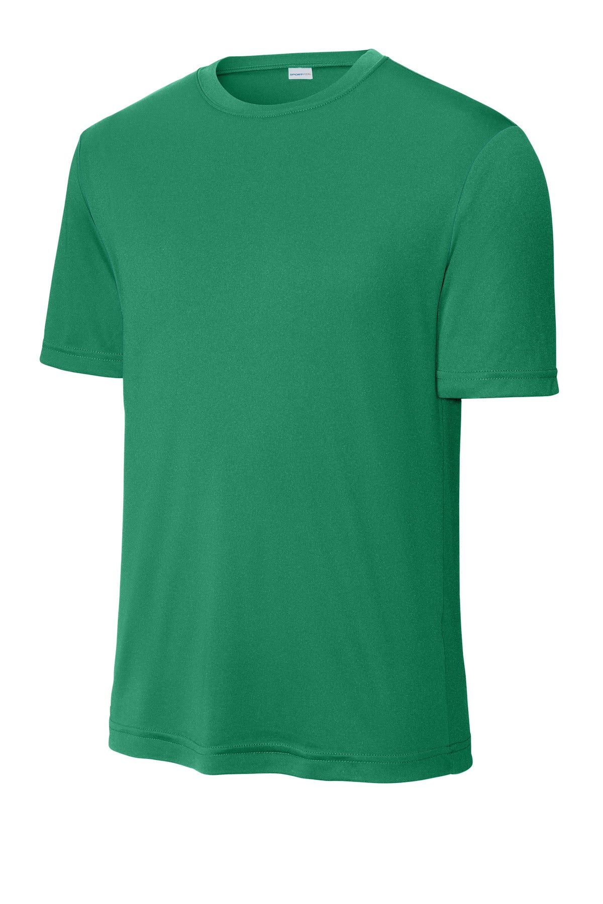 Front View of Kelly Green Sport-Tek Tall PosiCharge Competitor Tee. TST350