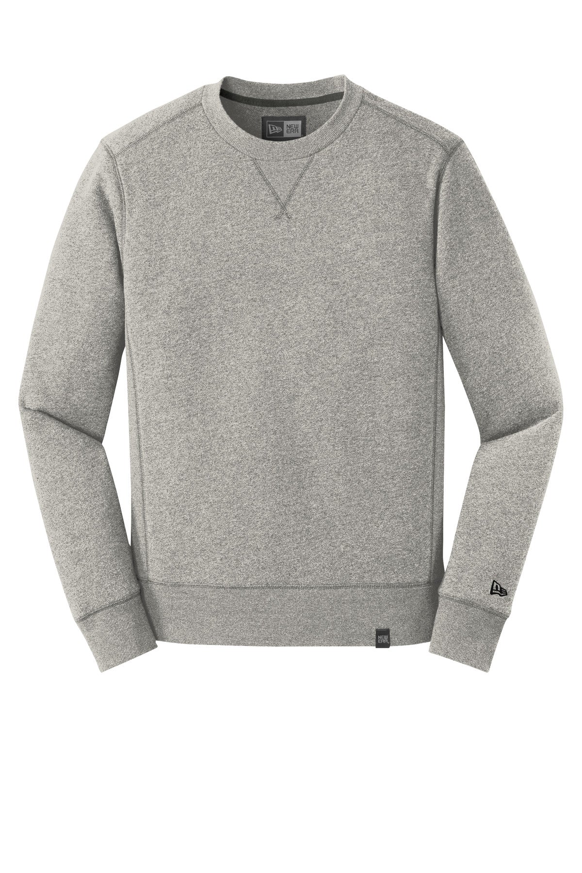 Front View of Light Graph Tw New Era French Terry Crew. NEA501