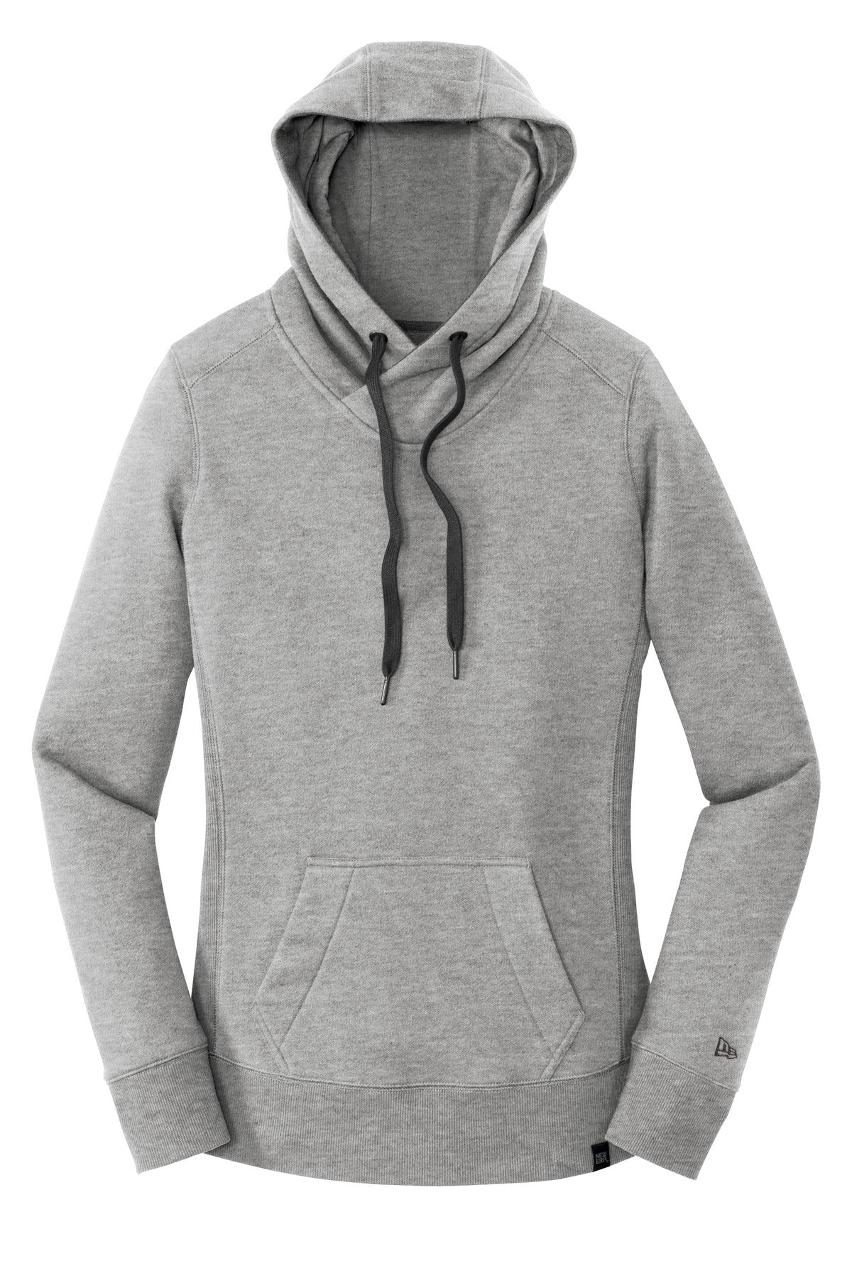 Front View of Light Graph Tw New Era Women's French Terry Pullover Hoodie. LNEA500