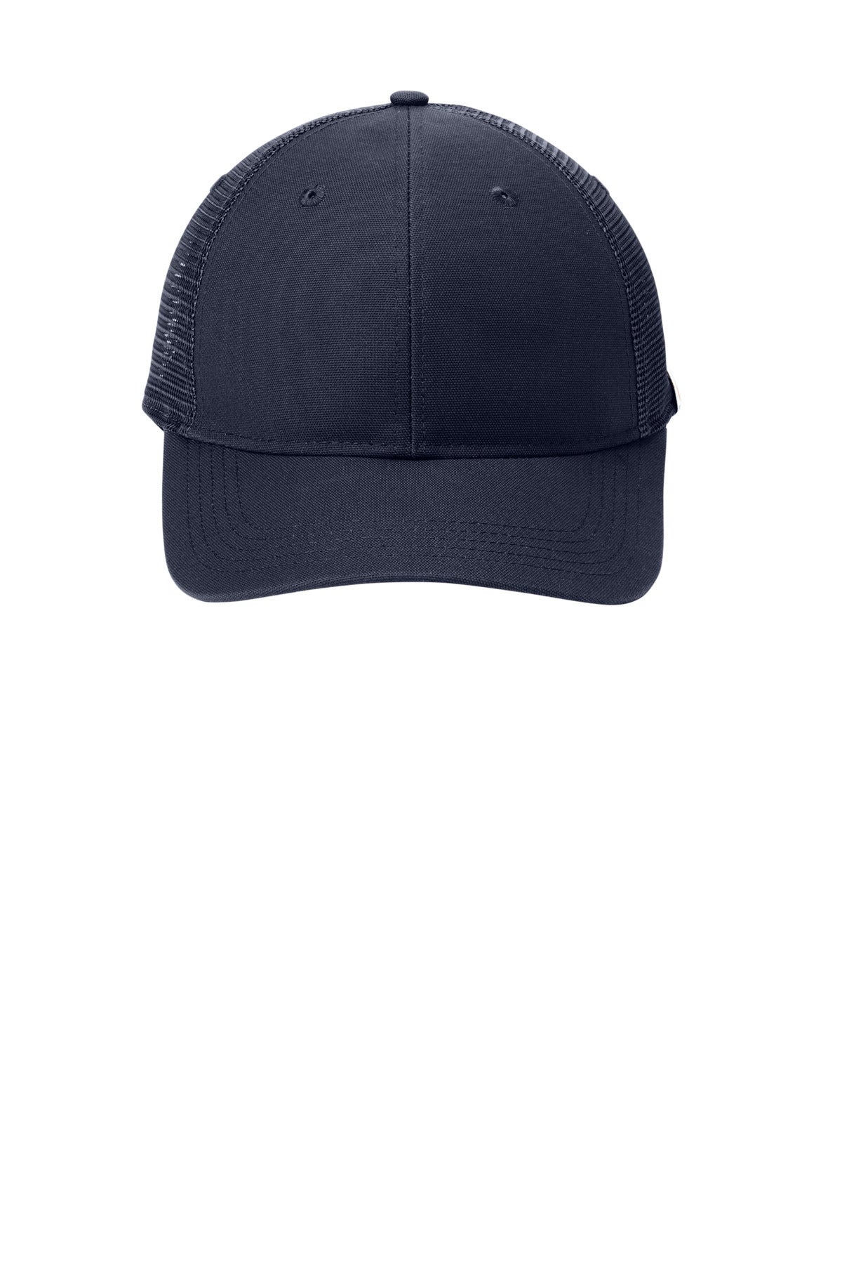 Front View of Navy Carhartt Rugged Professional Series Cap CT106687