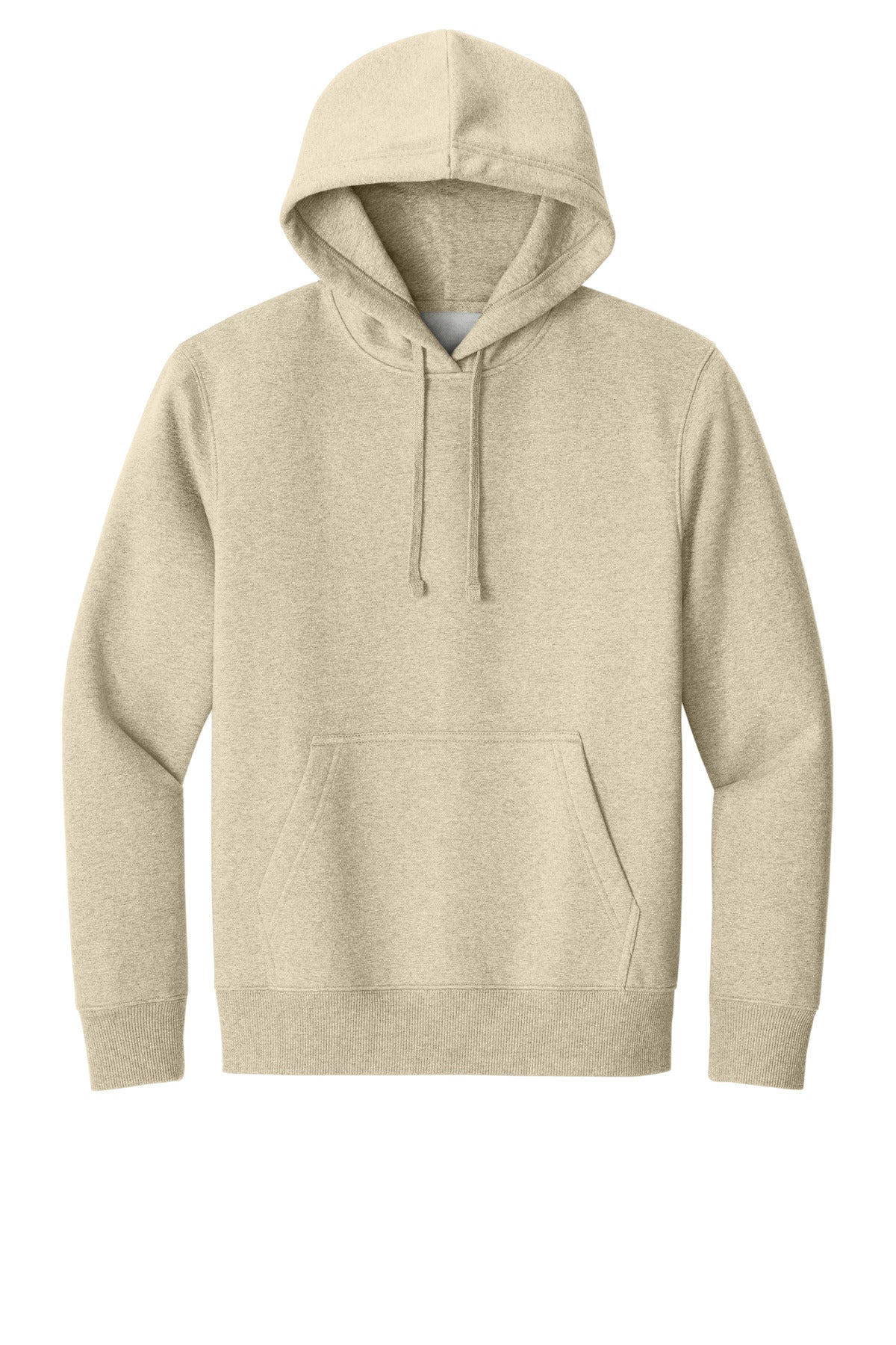 Front View of OatHthr District V.I.T. Super Heavyweight Fleece Hoodie DT6600