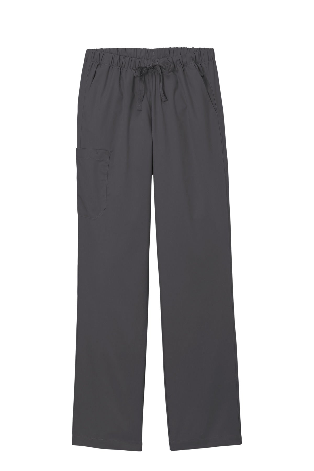 Front View of Pewter Wink Women's WorkFlex Cargo Pant WW4550