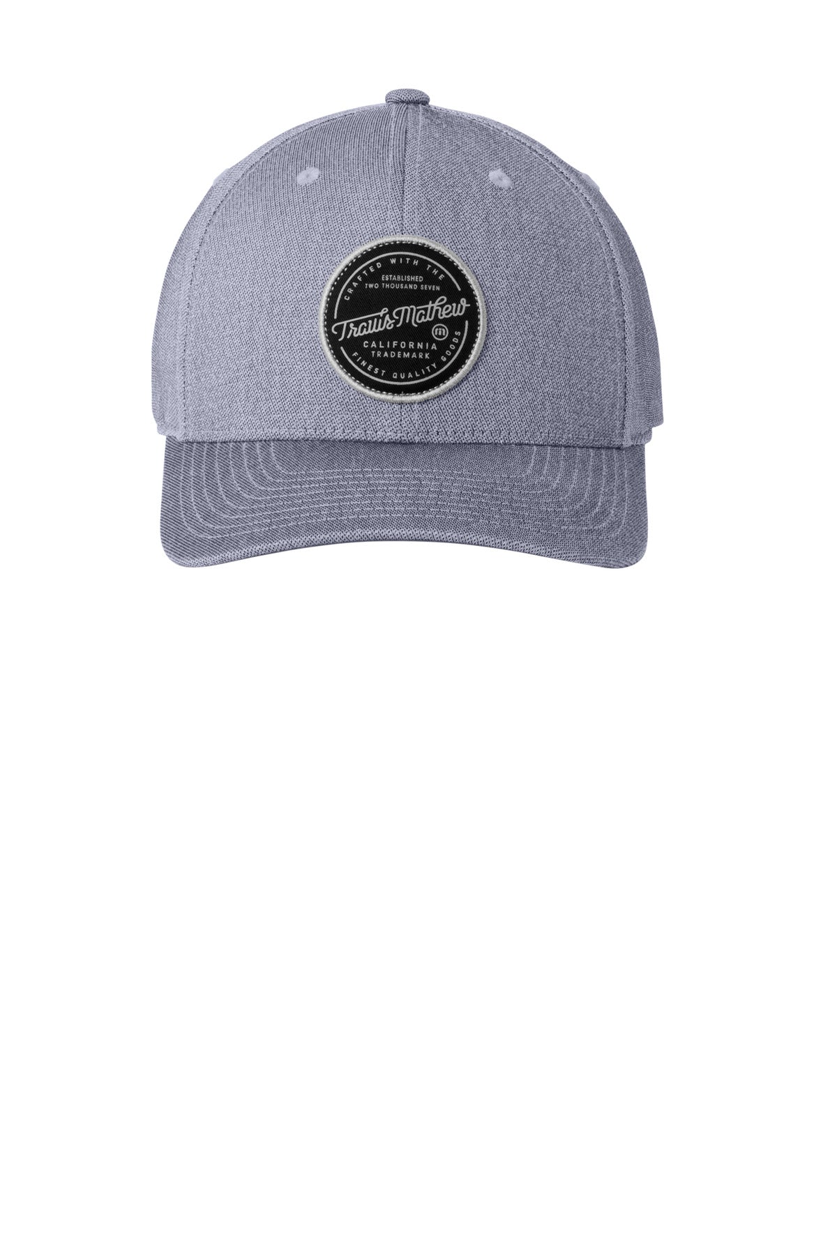 Front View of QuiShaGyHt TravisMathew On Ice Patch Cap TM1MZ334