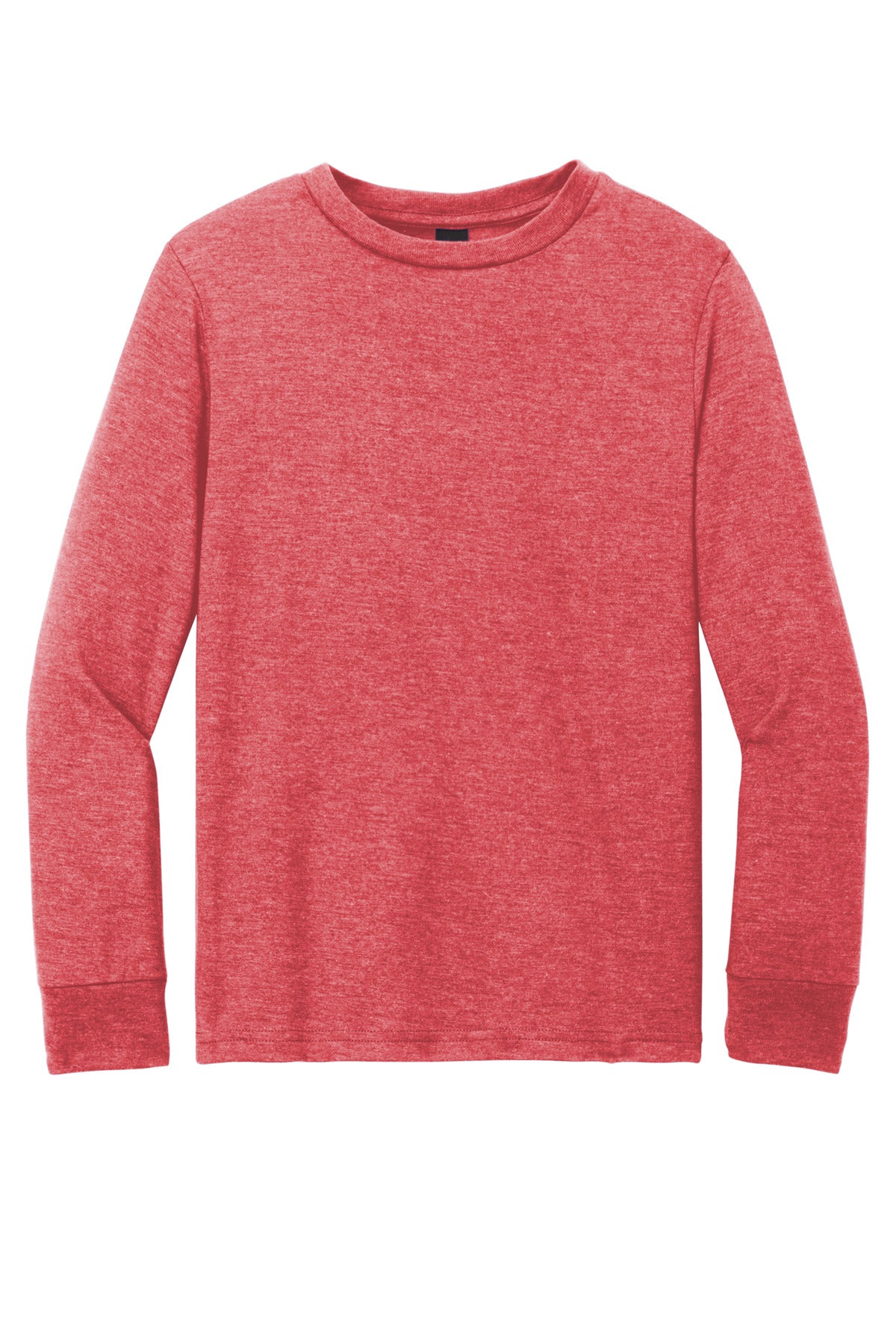 Front View of RedFrost District Youth Perfect Tri Long Sleeve Tee DT132Y