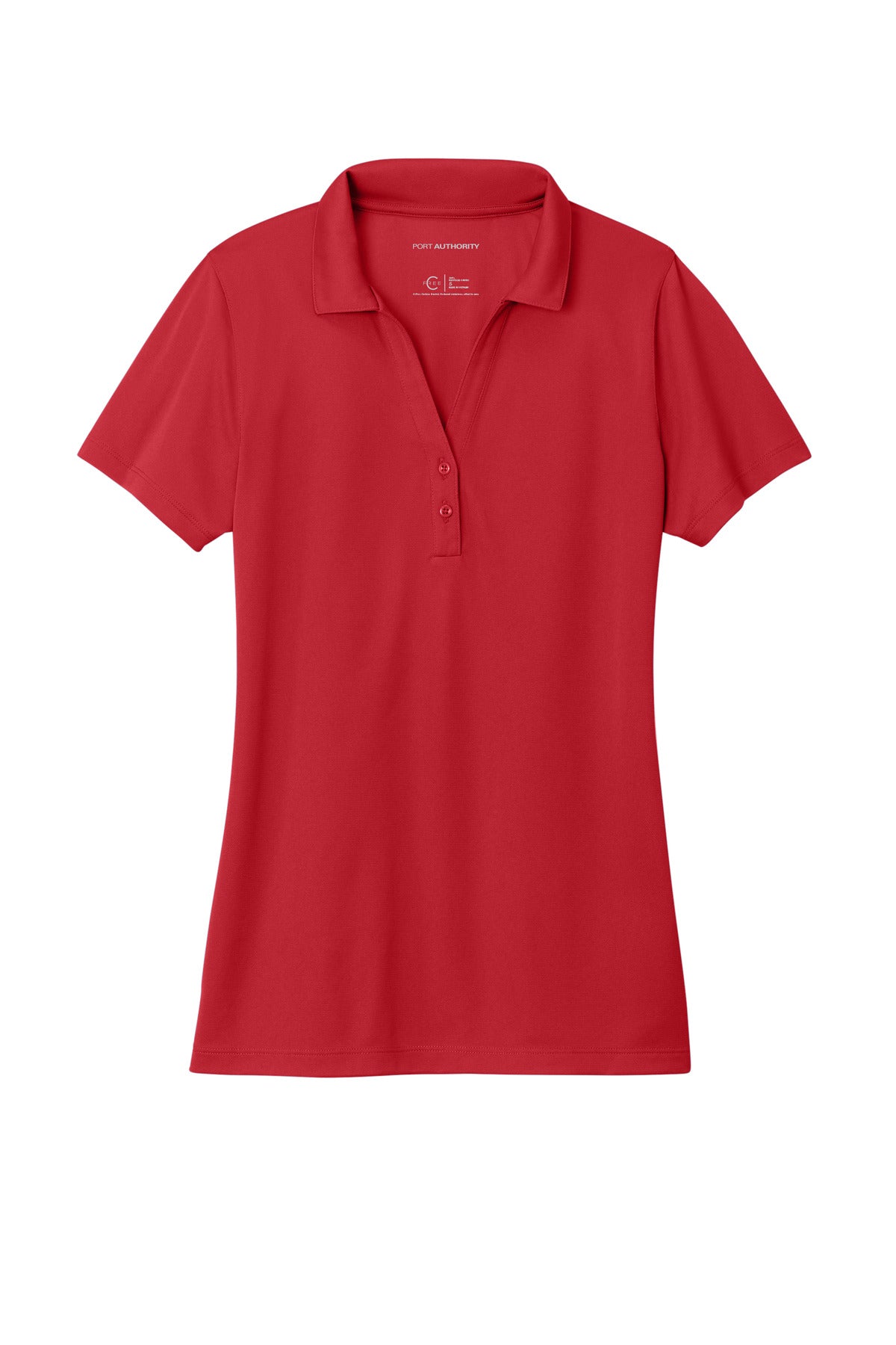 Front View of RichRed Port Authority Women's C-FREE Performance Polo LK863
