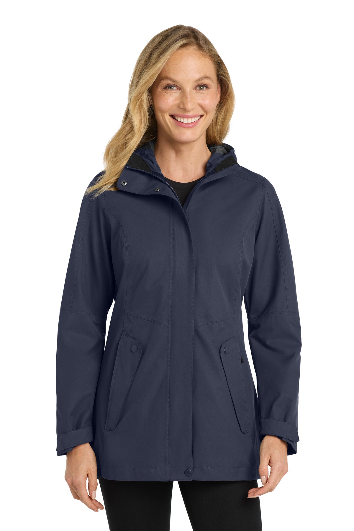 Front View of River Blue Port Authority Women's Collective Outer Shell Jacket. L900