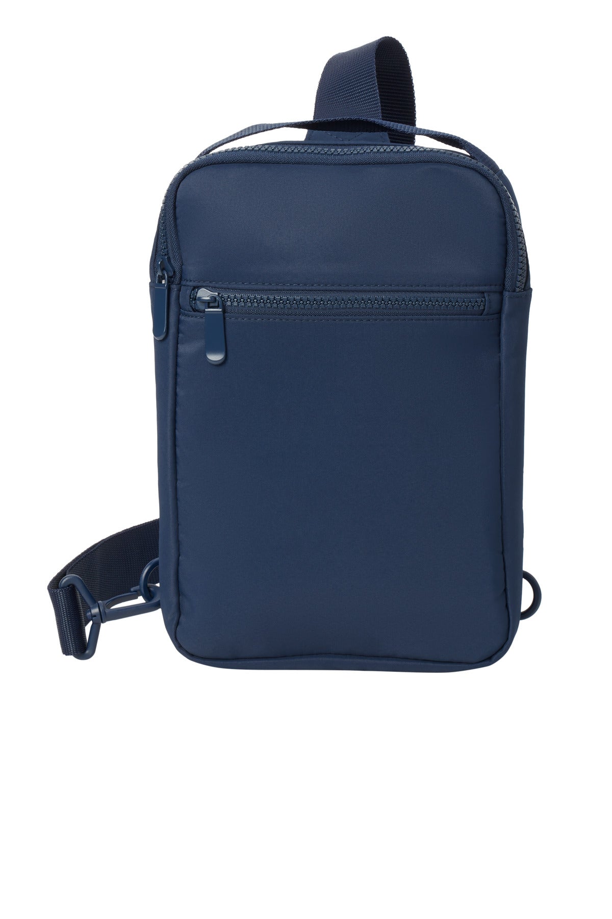 Front View of RiverBlNv Port Authority Matte Sling BG935