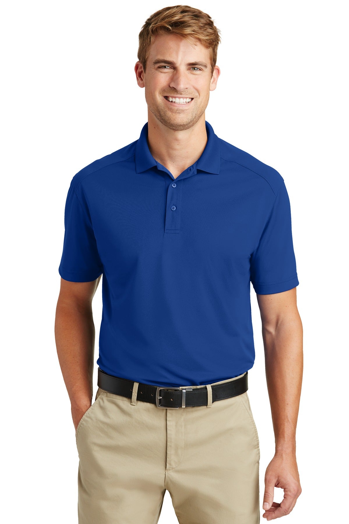 Front View of Royal CornerStone Tall Select Lightweight Snag-Proof Polo TLCS418